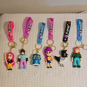 K-POP Characters Keychain